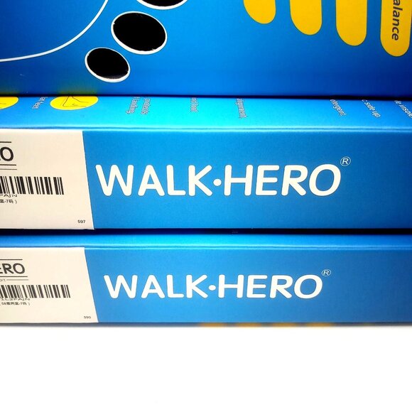 Walk-Hero Medical Orthotic Insoles Men's Size 7-7.5 Plantar Fasciitis Feet Pain - Picture 8 of 11